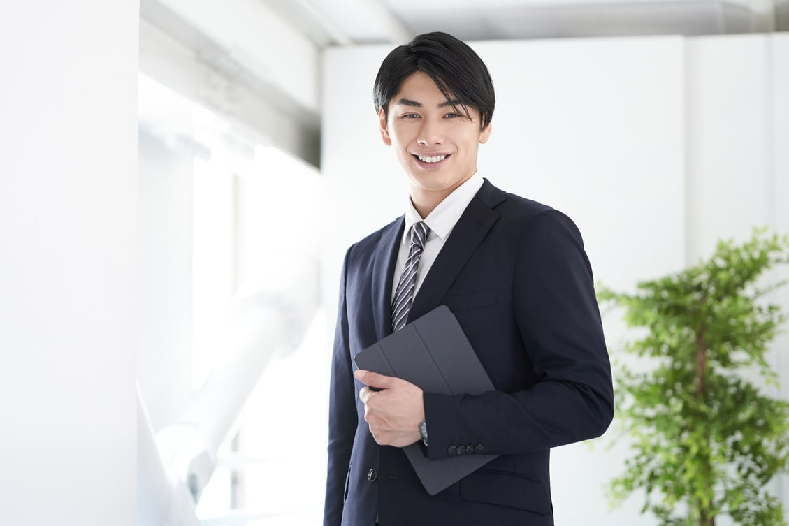 Japanese male businessman